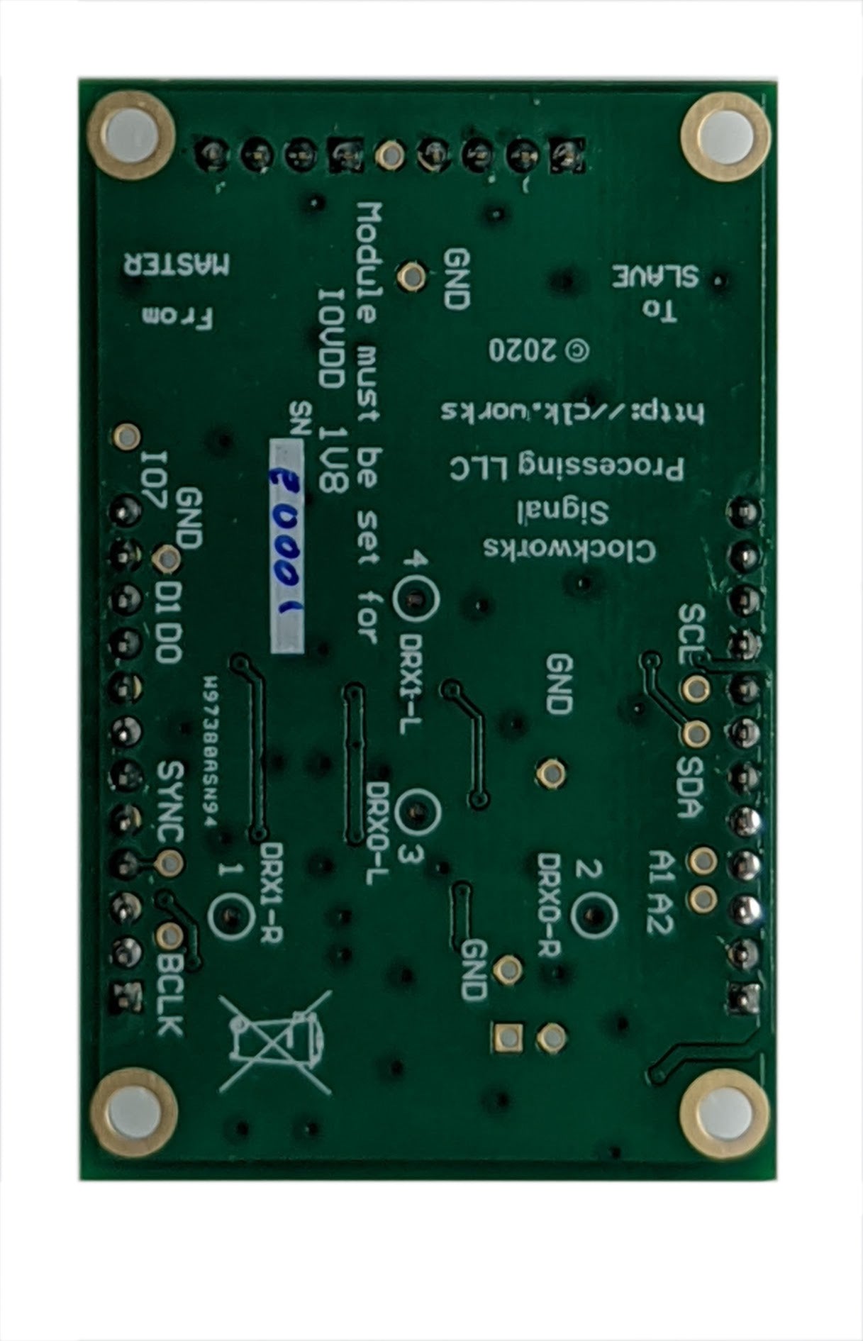 4 channel microphone array add-on for A2B OEM Modules – Clockworks ...