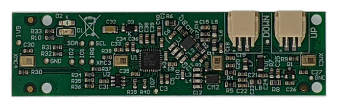 Linear array 4 channel microphone for A2B